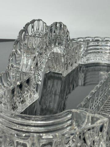 Val Saint Lambert - Tafelmiddenstuk (4) - Kristal -