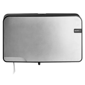 Jumboroldispenser | QUARTZ SILVER | Kunststof | 2, Verzenden