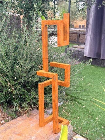 Ana Lucia B.M - Sculpture Corten - XL - No Reserve, Antiquités & Art