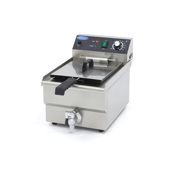 Frituurpan - 13 L - 1 Mand - met Tapkraan, Electroménager, Friteuses, Envoi