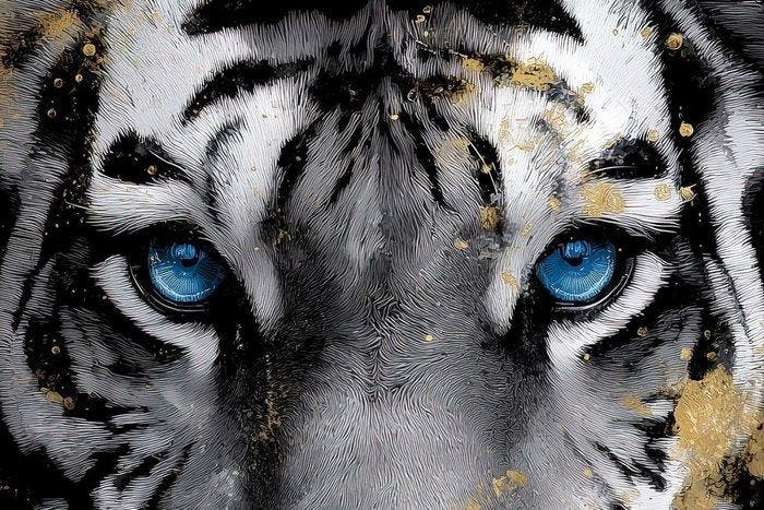 Yamila - Mirada Áurea: El Tigre en Oro y Cobalto, Huis en Inrichting, Overige Huis en Inrichting