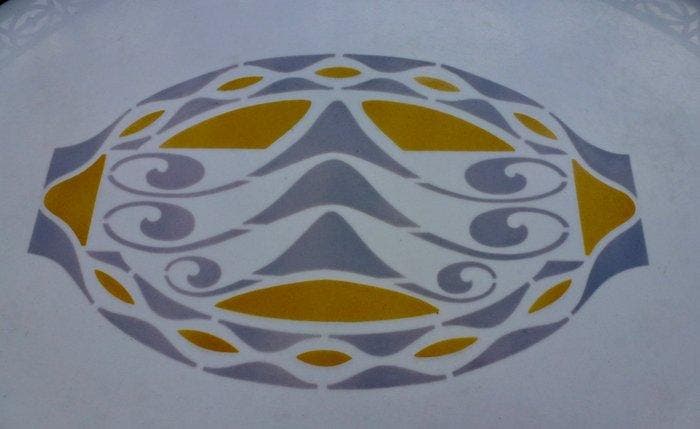 Plateau décoratif - Villeroy & Boch - Art déco - Allemagne -, Antiquités & Art, Art | Objets design