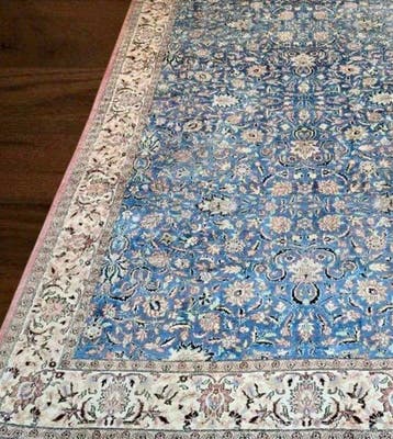 Tabriz - Tapijt - 280 cm - 185 cm - Prachtige marineblauwe
