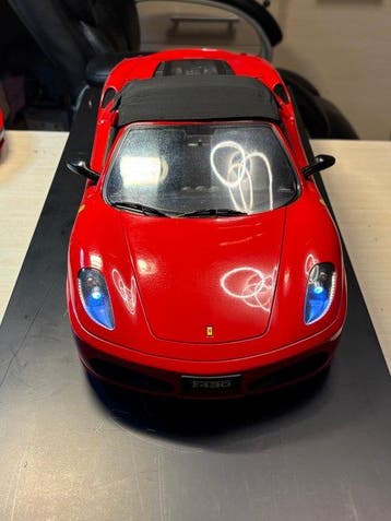 altro 1:8 - Model sportwagen - Ferrari f430 spider . -
