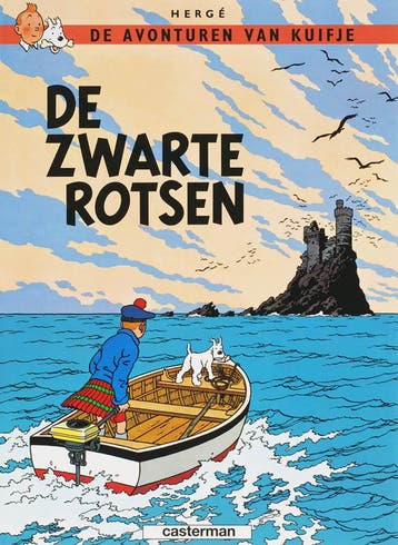 De avonturen van Kuifje 7: De zwarte rotsen / De avonturen, Verzenden, Gelezen, Hergé