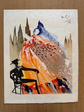 Salvador Dali (1904-1989) - Carmen (Love is like a Gypsy),