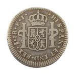 Spanje. Fernando VII. 1 Real 1816 Santiago FJ. Busto Carlos