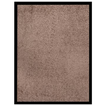 vidaXL Deurmat 60x80 cm bruin, Verzenden, Nieuw