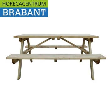 Rowlinson houten picknicktafel Terrastafel 150 cm Horeca, Ophalen of Verzenden, Nieuw in verpakking