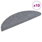 vidaXL Trapmatten zelfklevend 10 st 56x17x3 cm naaldvilt, Verzenden, Nieuw