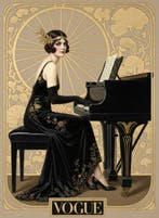 I_KONIQ - Piano singer in proibitionism epoca, Antiek en Kunst