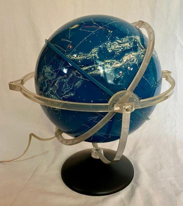 Celestial table globe - Alpha - 1950-1960, Antiquités & Art, Curiosités & Brocante