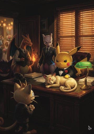 ANDSAL - Lot of 2 Pokémon Godfather & Pokémon Pulp Fiction, Nieuw
