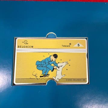 Kuifje - 6 Telephone card - Belgacom - 1996