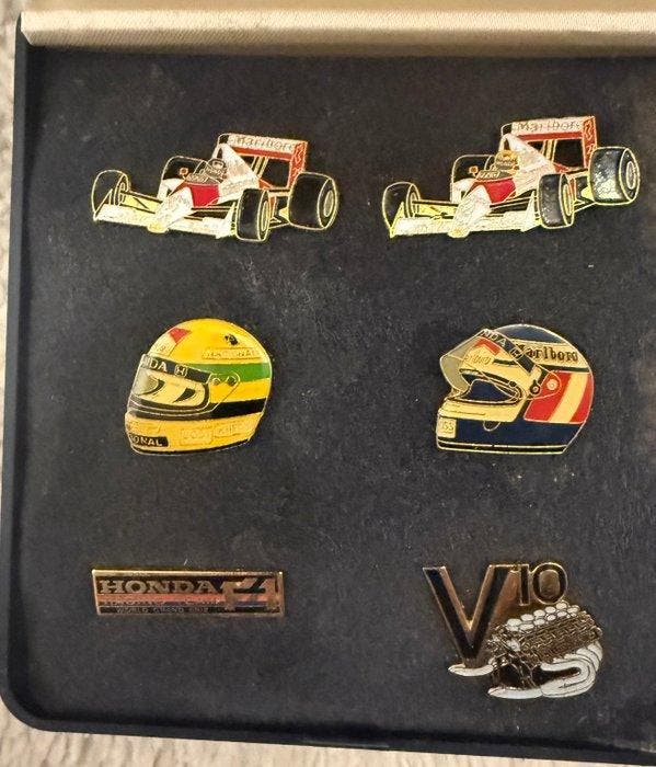 Honda - Honda F1 History Collection - Edition Pin Badge Set, Verzamelen, Automerken, Motoren en Formule 1