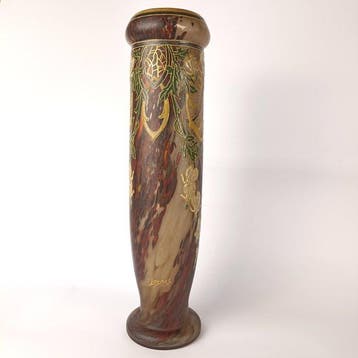 Legras & Cie. - Vaas - Glas - Hoogte: 35 cm