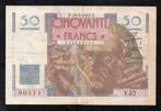 Frankreich Pick 127 50 Francs Le Verrier 20/03/1947, Verzenden, België