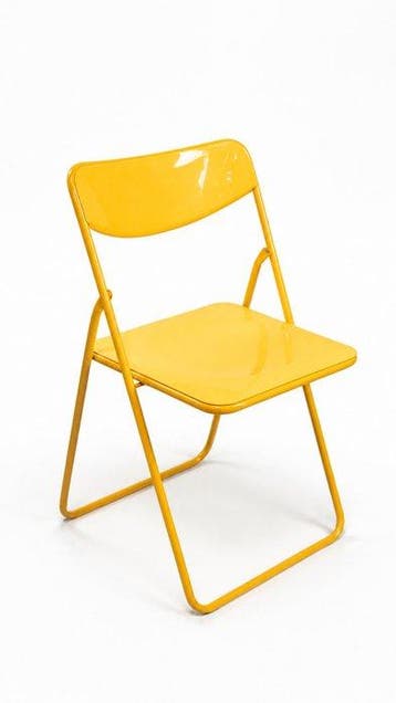 IKEA - Niels Gammelgaard - Chaise pliante (3) - TED - Métal,