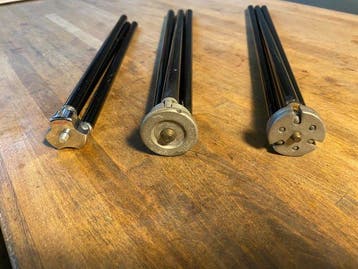 Vintage Telescopic Pocket Tripods - Set of 3 (incl. Lehmer), TV, Hi-fi & Vidéo
