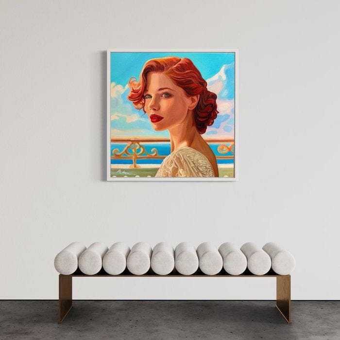 Laura Anton - Été en Province, Antiek en Kunst, Kunst | Designobjecten