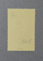 France - N°421A Cezanne bleu foncé non émis Certificat, Gestempeld