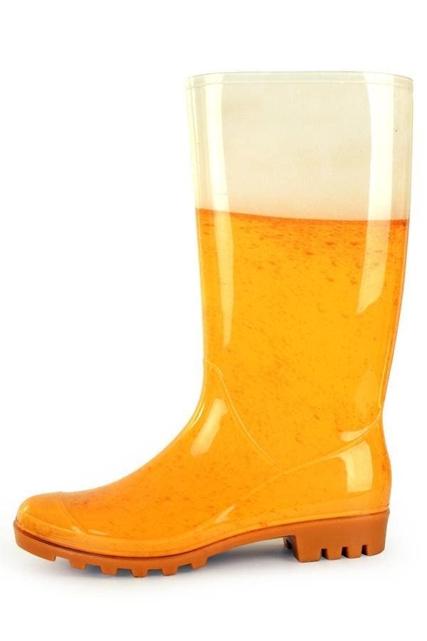 Regenlaarzen Bier Dames, Hobby en Vrije tijd, Feestartikelen, Nieuw, Verzenden