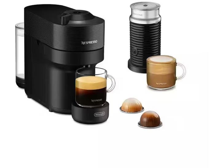 Nespresso ENV90.BAE - Koffiezetapparaat - 4 kopgroottes -, Elektronische apparatuur, Koffiezetapparaten, Zo goed als nieuw, Verzenden