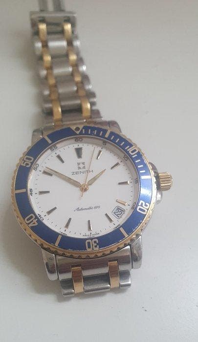 Zenith - Rainbow Elite - 15/53 0470-670 - Heren - 1998, Handtassen en Accessoires, Horloges | Antiek