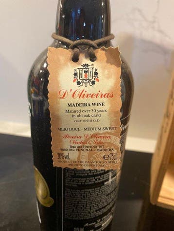 1982 DOliveiras Boal - Madeira Frasqueira (Vintage), Boal