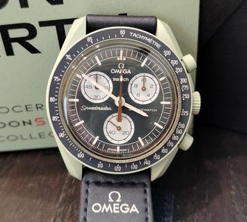 Omega x Swatch - MoonSwatch - Mission on Earth - Zonder, Nieuw