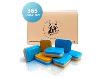Veiling - Vaatwastabletten 365 stuks 3 laags jaar voorraad