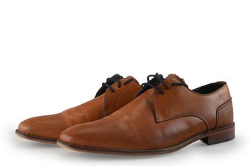 Manfield Veterschoenen in maat 44 Cognac, Kleding | Heren, Schoenen, Manfield, Overige kleuren, Verzenden, Gedragen