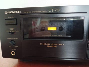 Pioneer - CT-737 Cassetterecorder-speler