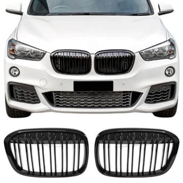 Grillen set | Nieren | geschikt voor BMW X1 | F48 5d SUV | 2, Auto-onderdelen, Verzenden, Nieuw, BMW