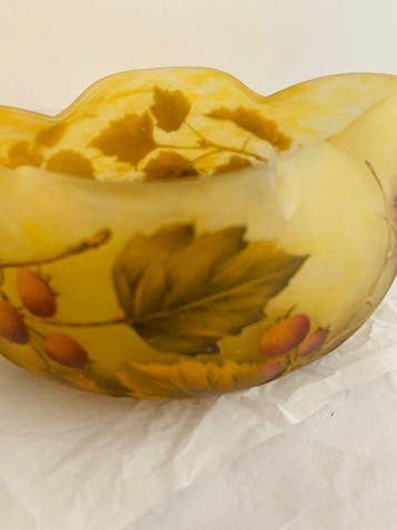 Daum Frères - Schotel - Glas, Antiek en Kunst