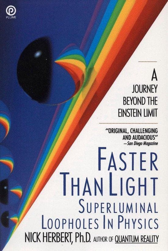 Faster Than Light 9780452263178 Nick Herbert, Boeken, Taal | Engels, Gelezen, Verzenden