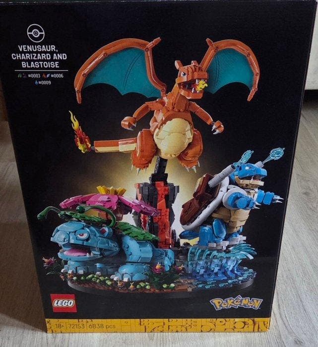 Lego Set - 72153 - Pokémon - Venusaur, Charizard and, Kinderen en Baby's, Speelgoed | Duplo en Lego