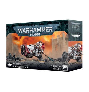 White Scars Suboden Khan (Warhammer 40.000 nieuw), Ophalen of Verzenden, Nieuw