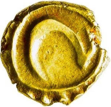 Inde, État princier. Gold Fanam 16th - 18th Century (Sans, Postzegels en Munten