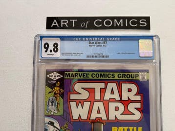 Star Wars #57 - CGC 9.8 - Lobot & Shira Brie Appearance - 1