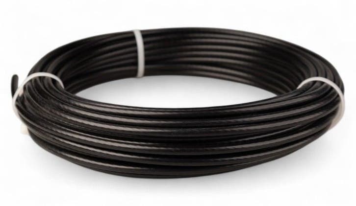Fitness Staalkabel 4,5mm 20 meter zwart, Jardin & Terrasse, Jardin & Terrasse Autre, Envoi