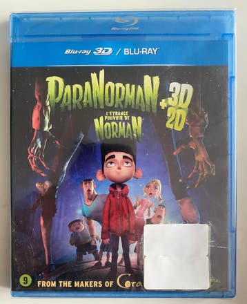 PARANORMAN (IN SEAL) (3D + 2D) (BLURAY), Gebruikt