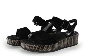 Remonte Sandalen in maat 41 Zwart, Kleding | Dames, Verzenden, Zwart, Remonte, Sandalen of Muiltjes