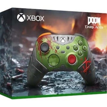 Microsoft Xbox Series X & S Controller DOOM Limited Editi..., Games en Spelcomputers, Spelcomputers | Xbox One, Ophalen of Verzenden