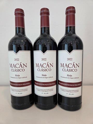 2022 Benjamin de Rothschild & Vega Sicilia, Macan Clásico -