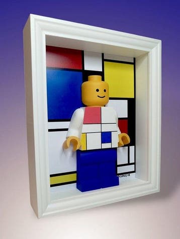 BADFACE (XXI) - Lego Mondrian