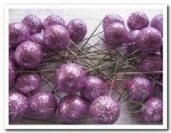 Glitterspelden Zilver 17 mm doosje 36 stuks, Nieuw