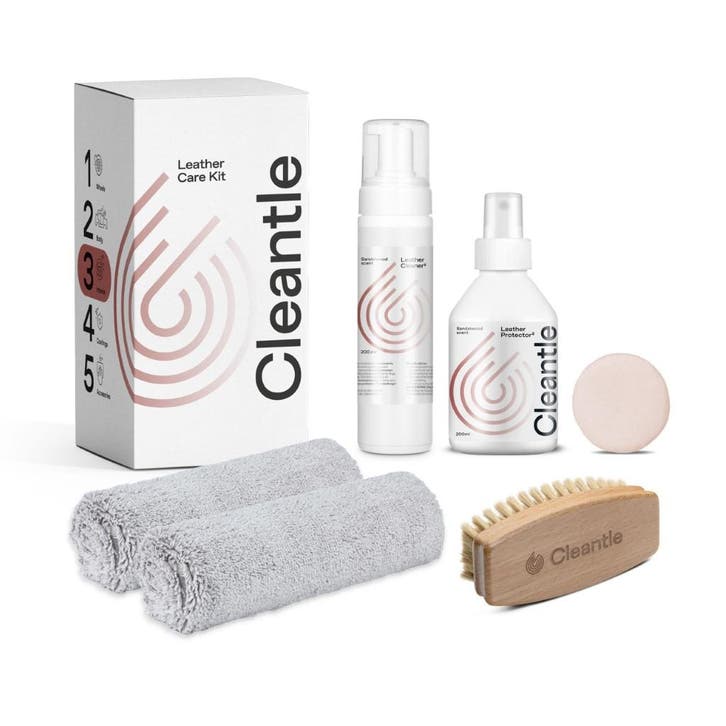 Cleantle Leather Care Kit - Leather Upholstery Cleaning Kit, Autos : Divers, Produits d'entretien, Envoi