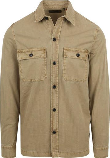 Superdry Overshirt Military Beige maat Maat 52/54 (L) Heren, Vêtements | Hommes, Pulls & Vestes, Verzenden