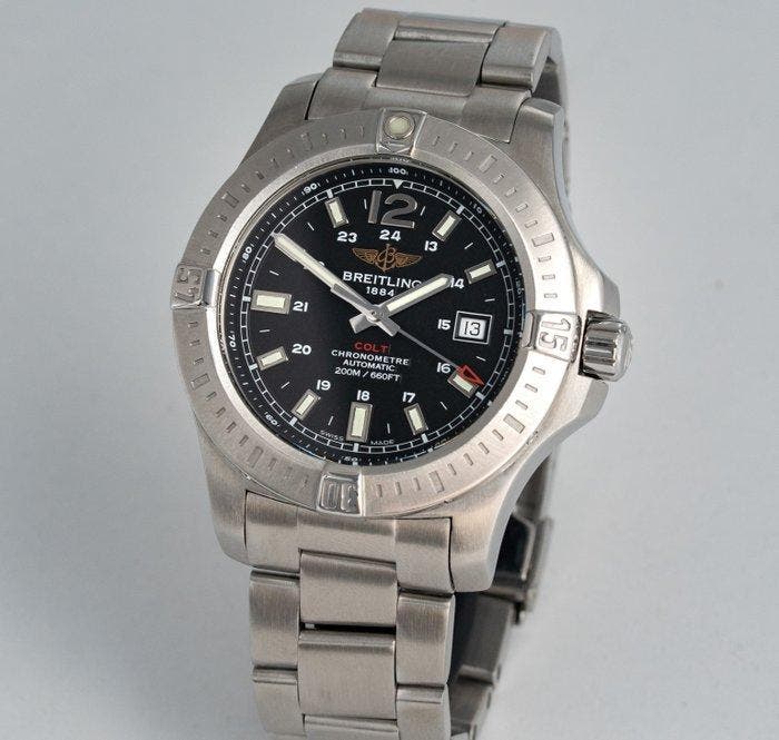 Breitling - Colt Automatic Chronometer Full set - A17388 -, Bijoux, Sacs & Beauté, Montres | Hommes